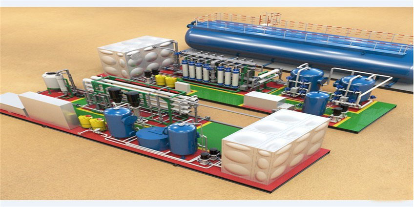 Container-type-seawater-desalination-water-treatment-system