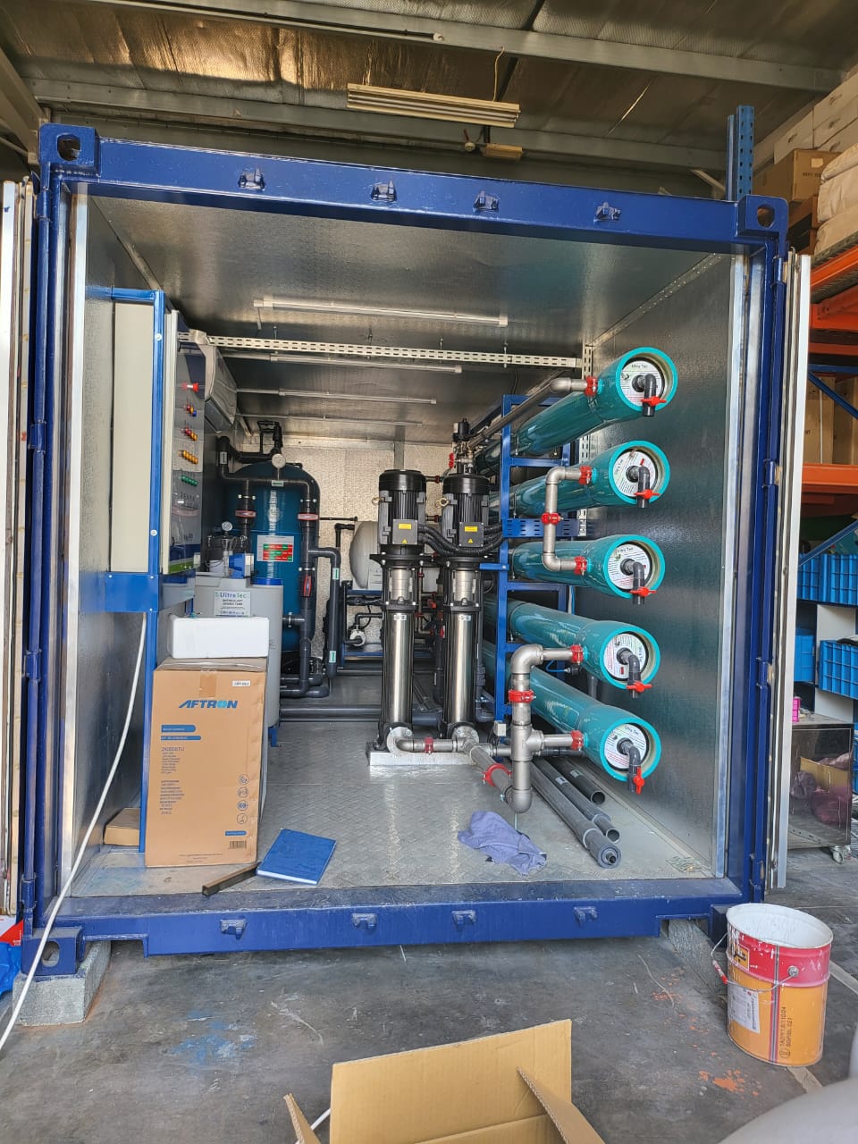 containerized ro plant: containerized ro systems | containerized water  treatment plants | manufacturers in Dubai UAE