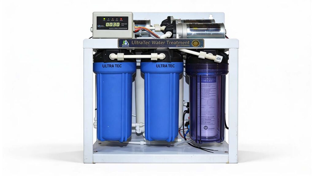 Automatic Flushing 400 GPD RO System