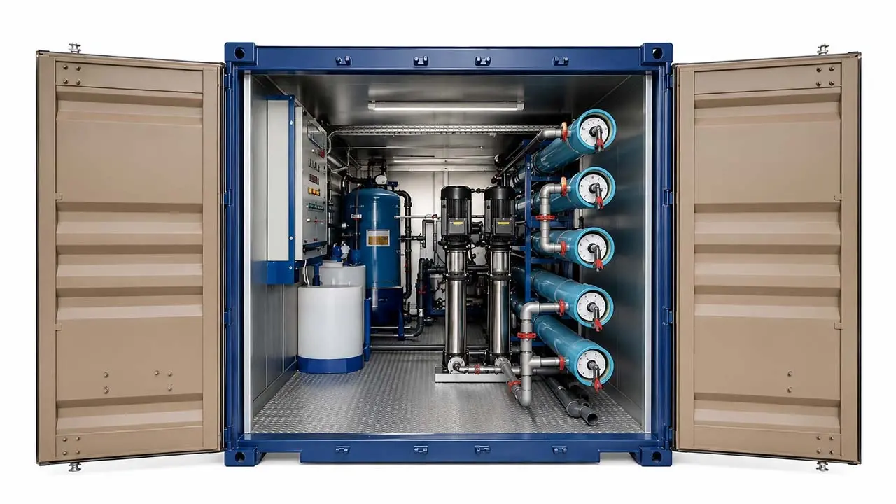 containerized RO plant